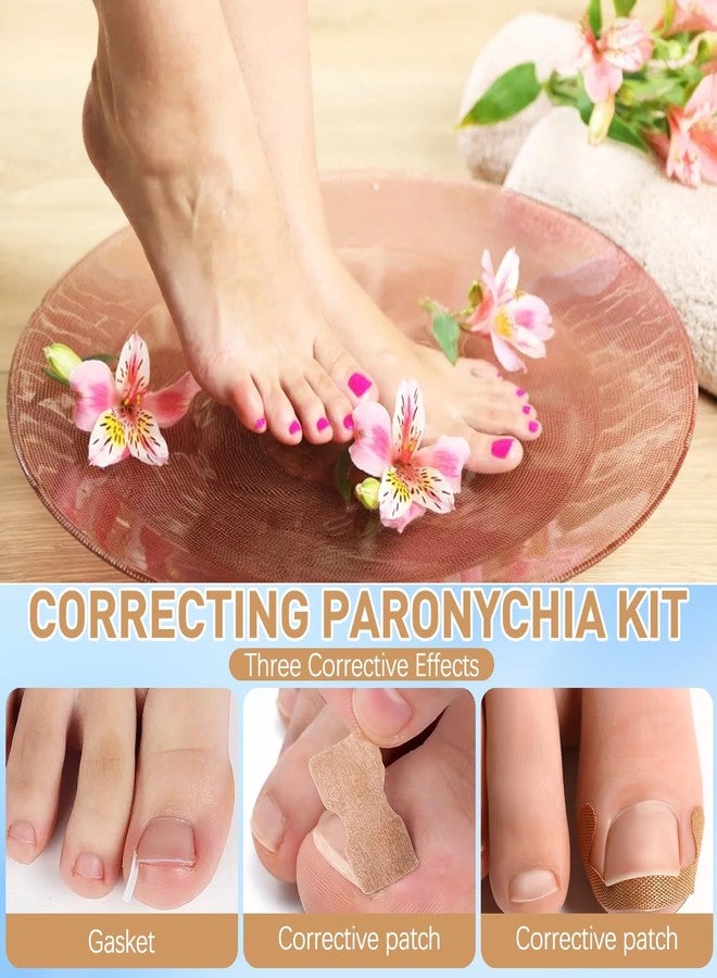 IMOLL Ingrown Toenail Corrector Set with Correction Strips,Professional Ingrown Toenails Pedicure Tool Set, Toenail Correction Strips & Ingrown Toenail Corrector,Ingrown Nail Tool for Women Man - Image 5